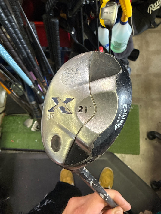 Heavy Use Callaway X Series 21º Left Hand 3 Hybrid