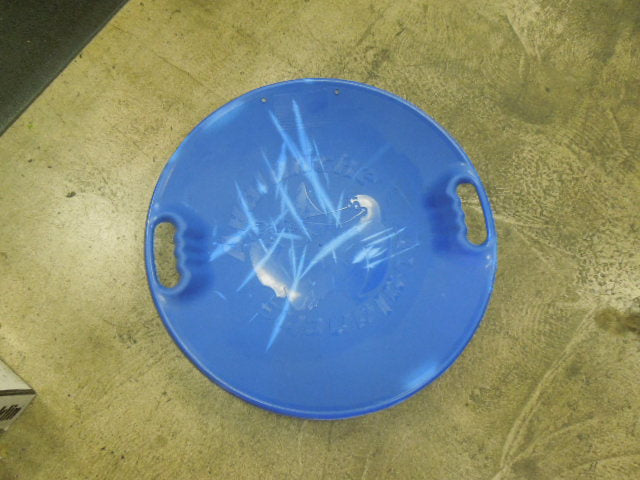 Load image into Gallery viewer, Used Avalanche Paris Blue 26" Manual Snow Sled

