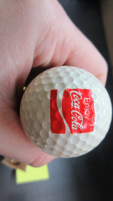 Vintage Inseeker Coca-Cola Golf Balls Set Of 3