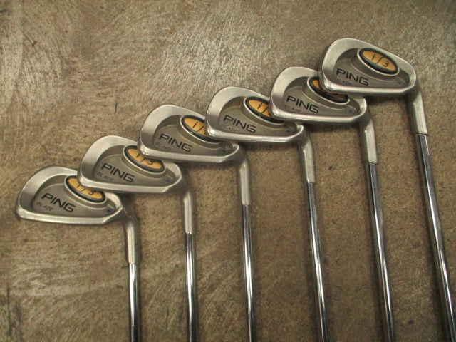 Load image into Gallery viewer, Used Ping i3 Blade Blue Dot Iron Set 5-Wedge
