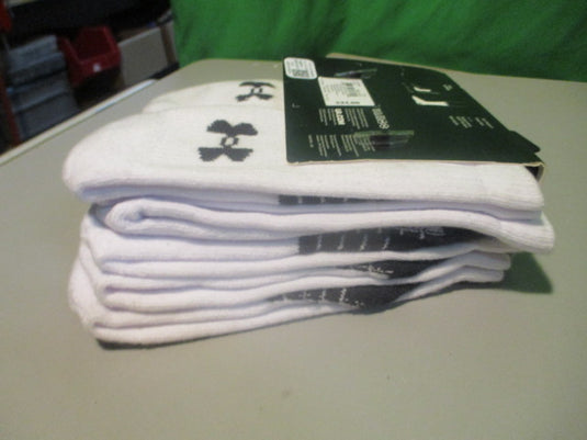 Used Under Armour UA Performance Tech Socks Pack Of 5