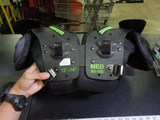 Used Tag Battle Gear II TSP045 Football Shoulder Pads Size Youth Medium