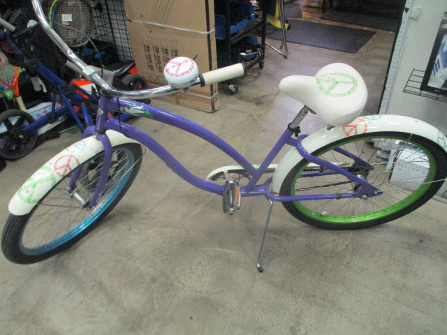 Load image into Gallery viewer, Used Electra PEACE 26" 3 Speed Ladies Bicycle Purple
