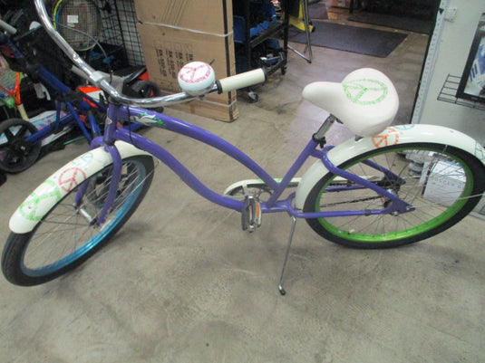 Used Electra PEACE 26" 3 Speed Ladies Bicycle Purple