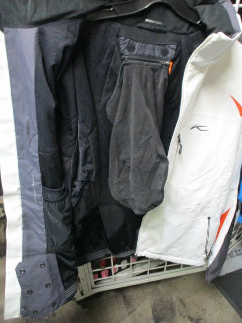Load image into Gallery viewer, Used KJUS Lasse White Snow Jacket Size 56 /Adult Size 2XL - small spot on pocket
