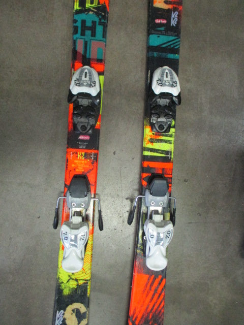 Load image into Gallery viewer, Used K2 Shreditor 75 Downhill Skis w/ Marker Bindings - 149cm - small wear
