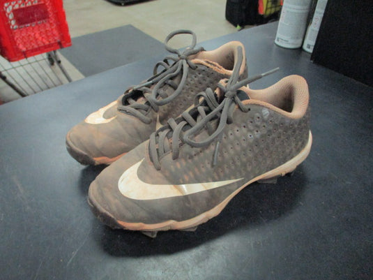 Used Nike Youth Fastflex Vaporl Cleats Black Size 3Y