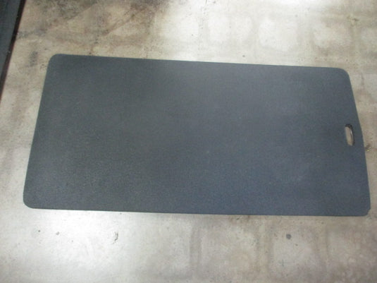Used Black Fitness Floor Mat 49" x 24"