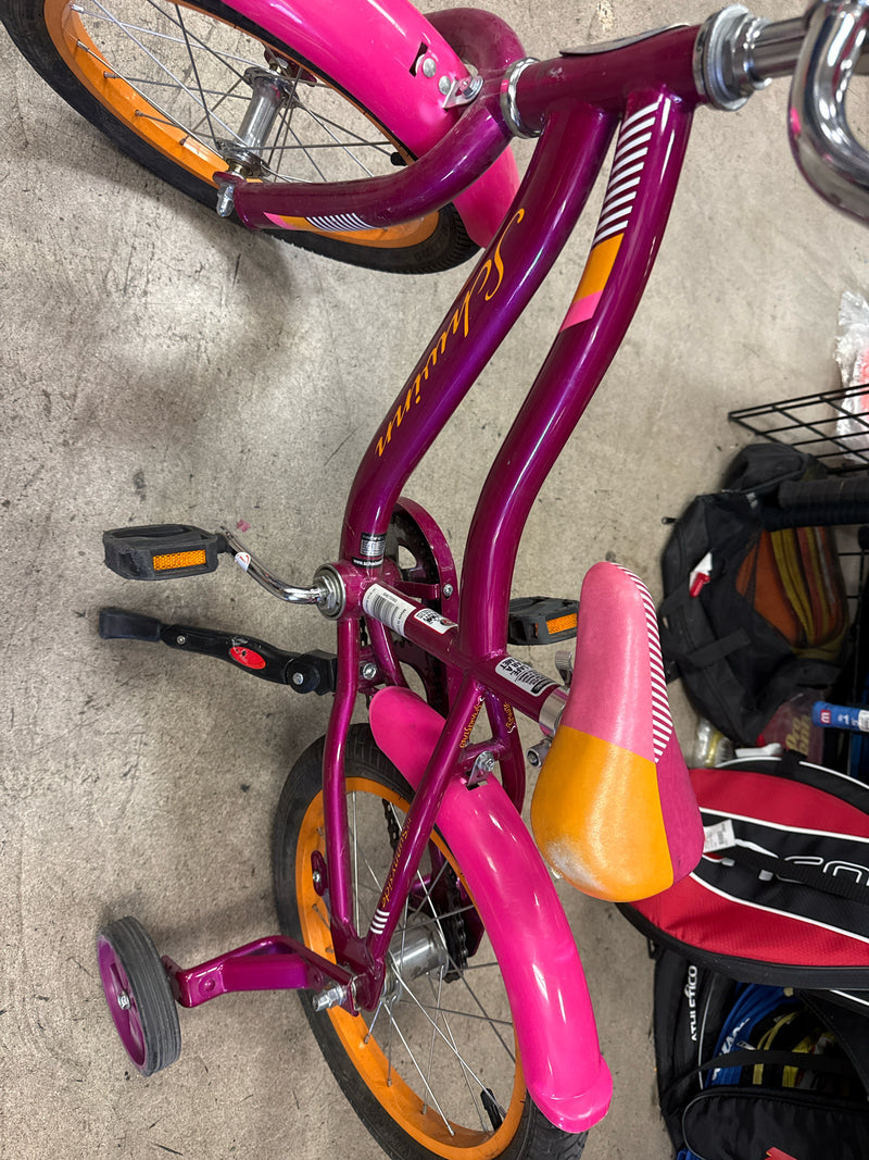 Load image into Gallery viewer, Used Schwinn Smart Start Transition Youth Bicycle with Training Wheels
