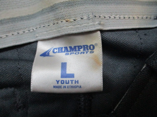 Load image into Gallery viewer, Used Champro Open Bottom Baseball Pants - Size Youth Large
