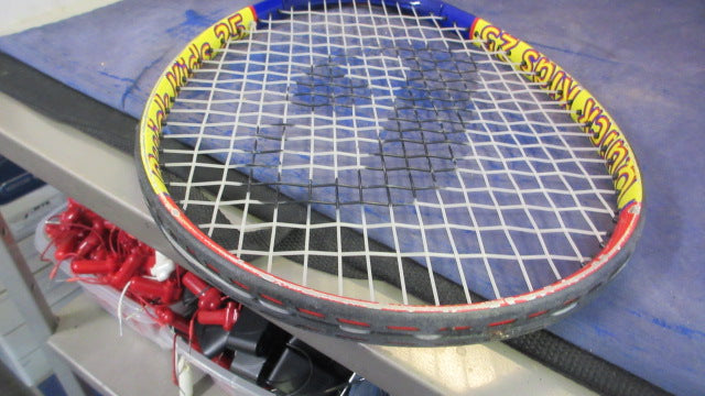 Load image into Gallery viewer, Used Gamma Quick Kids 25 25&quot; Junior Tennis Racquet - wear on rim
