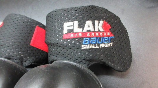 Used Bauer Flak Air Armour Hockey Elbow Pads - Small