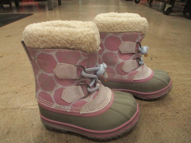 Load image into Gallery viewer, Used Sorel Yoot Pac Youth Snow Boots Size 8Y
