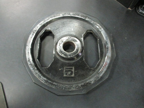 Used 5 LB Standard Weight Plate