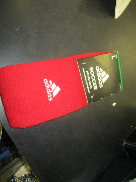 Used Adidas Adult Large Metro Soccer Socks