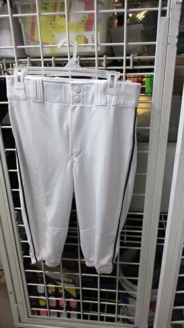 Used Champro Black Piping Knicker Bottom Pants Youth Size XL - stains