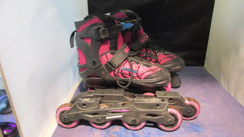 Used Schwinn Switcher Roller Skates / In Line Skates Adjustable Size 5 - 8