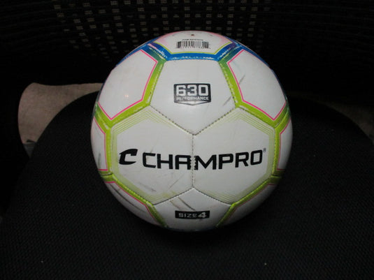 Used Champro 630 Size 4 Soccer Ball