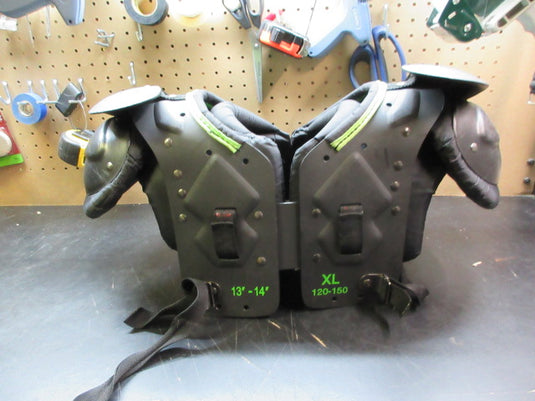 Used TAG Battle Gear II Football Shoulder Pads - Size XL