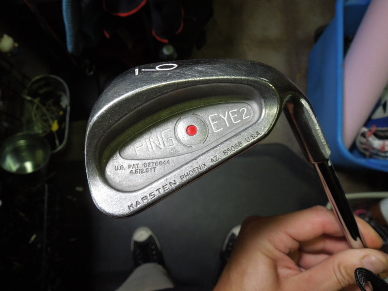 Load image into Gallery viewer, Used PING EYE 2 Red Dot 8pc Right Hand Iron Set No 7 Iron
