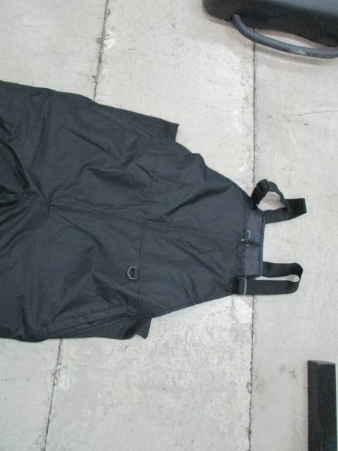 New WFS Men's Overland Snow Bib Black Size Large