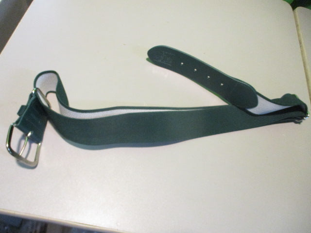 Load image into Gallery viewer, Used All Star Green Adult Baseball Belt
