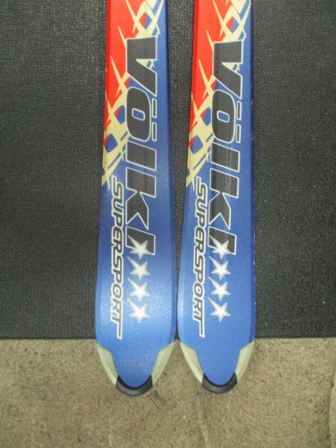 Used Volkl Supersport 158Cm Downhill Skis W/ Marker Bindings