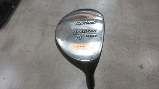 Used Cleveland QuadPro 5 Wood 19° Copper Golf Club