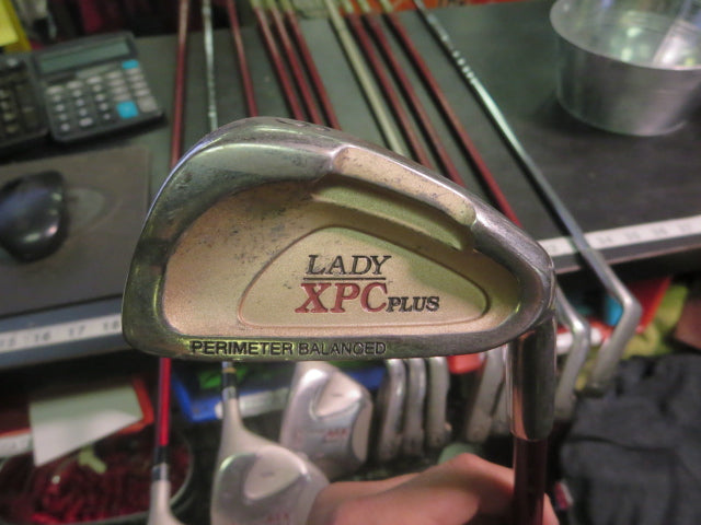 Load image into Gallery viewer, Used Lynx Lady XPC Plus Right Hand 12pc Ladies Golf Club Set 3-9i,pw,sw,3h,5h,D
