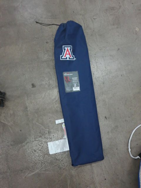 Used Logo Design Oversized High Back Fold Out Tailgaiting Chair Wildcat Branded
