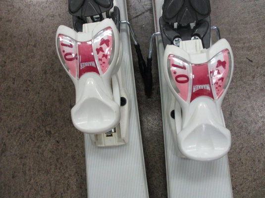 Used Axis Luna Downhill Skis w/ Marker Bindings Size 130cm