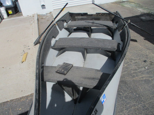 Used 12 FT FOLDING PORTA BOTE Boat With Paddles (Needs TLC)