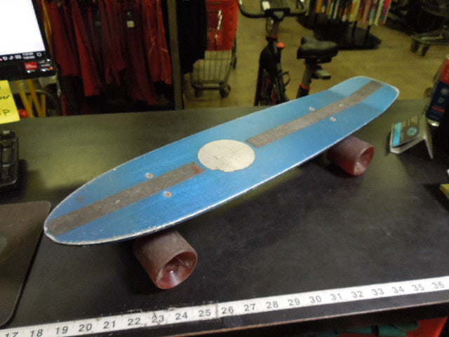 Load image into Gallery viewer, Vintage GrenTec GT Metal Skateboard with OG Wheels
