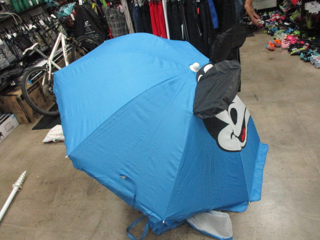 Load image into Gallery viewer, Used Mickey Mouse UMBRELLA With Ground Stake 6 Feet
