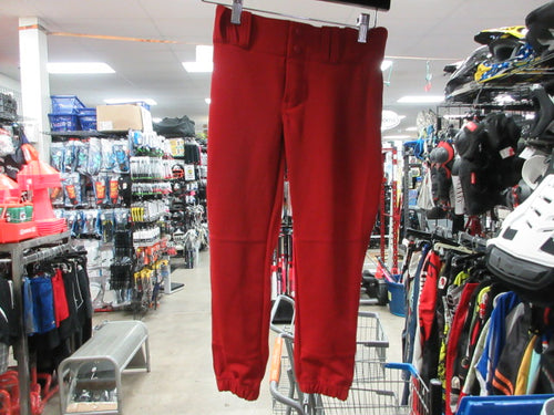 Used Champro Tournament Low Rise Red Girls Medium Softball Pants