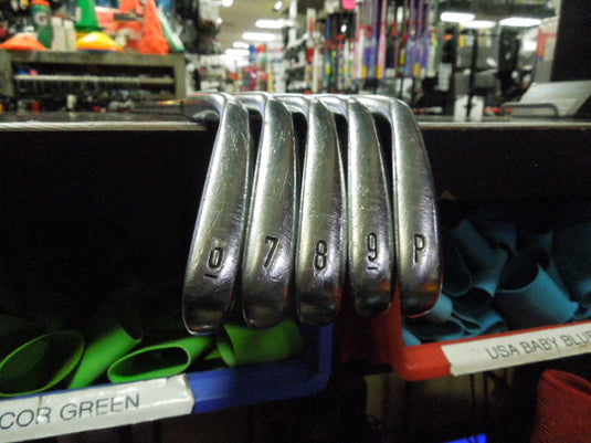 Used Callaway Razr X Muscleback 5pc Right Hand Iron Set 6-9 I and P Wedge
