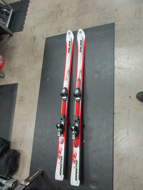 Used OLIN Kinetic 14.0 167cm Skis W Salomon C610 Bindings