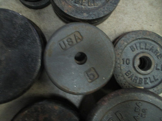 Used 5LB Cast Iron Weight Plate