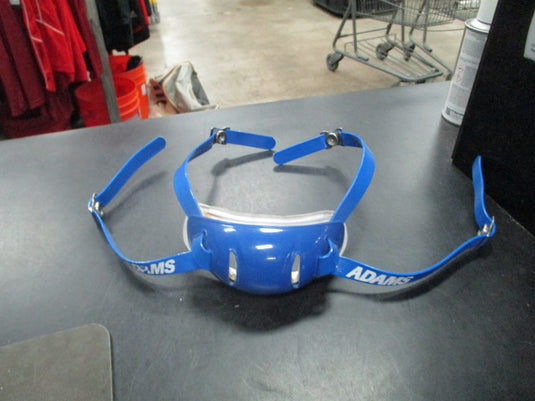 Used Adams Adult Blue Football Chin Strap