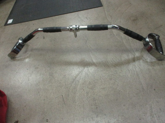 Used Pro Style Lat Bar with Rubber Grips