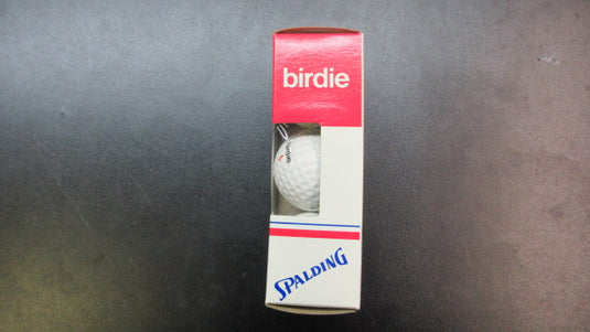 Vintage Spalding Birdie Golf Balls Set Of 3