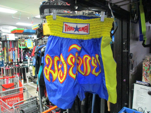 Used Thai Smai Muay Thai Boxing Shorts Size XL