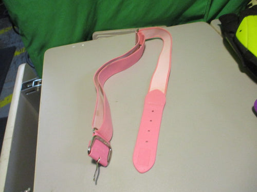 Used All Star Pink Adult Baseball Belt