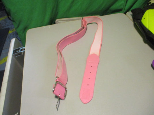 Used All Star Pink Adult Baseball Belt