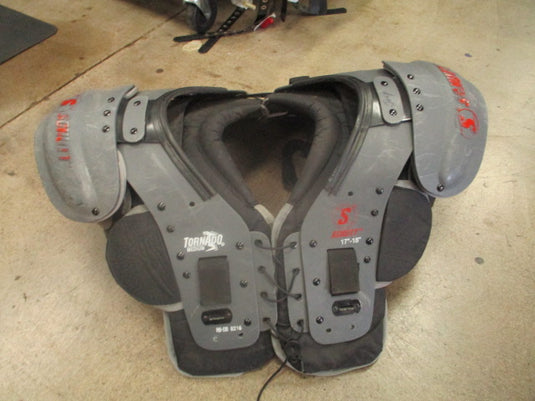Used Schutt Tornado Football Shoulder Pads Size Adult Medium