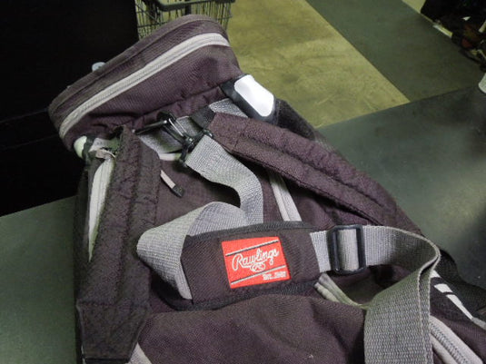Used Rawlings R601 Hybrid Baseball Bat Pack Duffle in Black