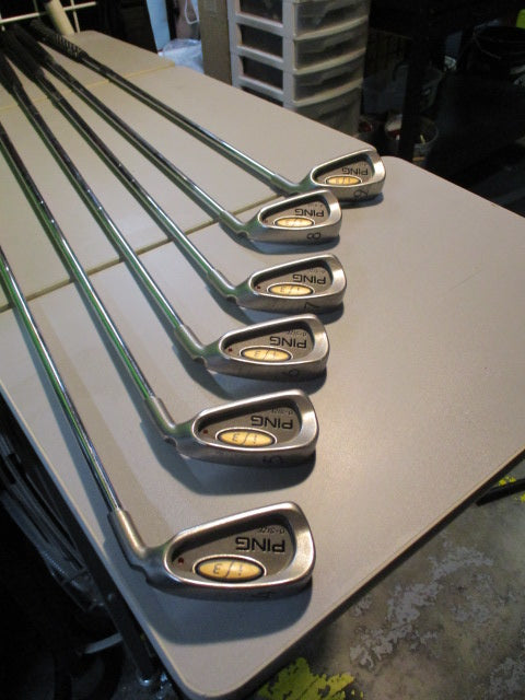 Used Ping I3 O Size  red Dot 4-9 Iron RH Steel shaft