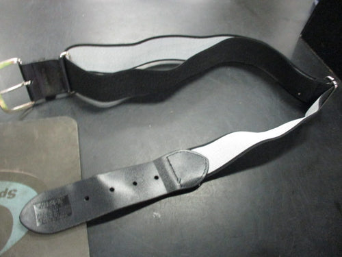 Used All Star Black Adult Baseball Belt