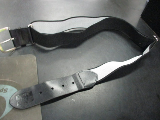 Used All Star Black Adult Baseball Belt