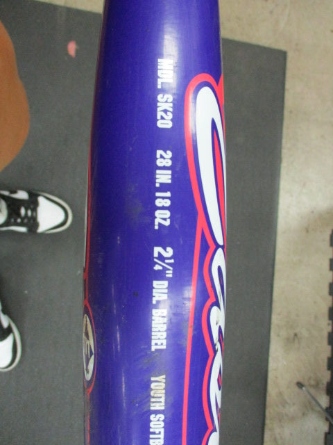 Used Easton ASA Certified Youth -10 Fastpitch Softball Bat